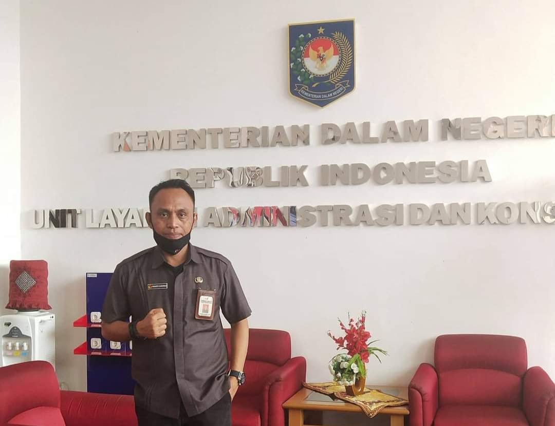 Kabag Hukum Bawaslu Provinsi Maluku Utara Irwanto Djurumudi