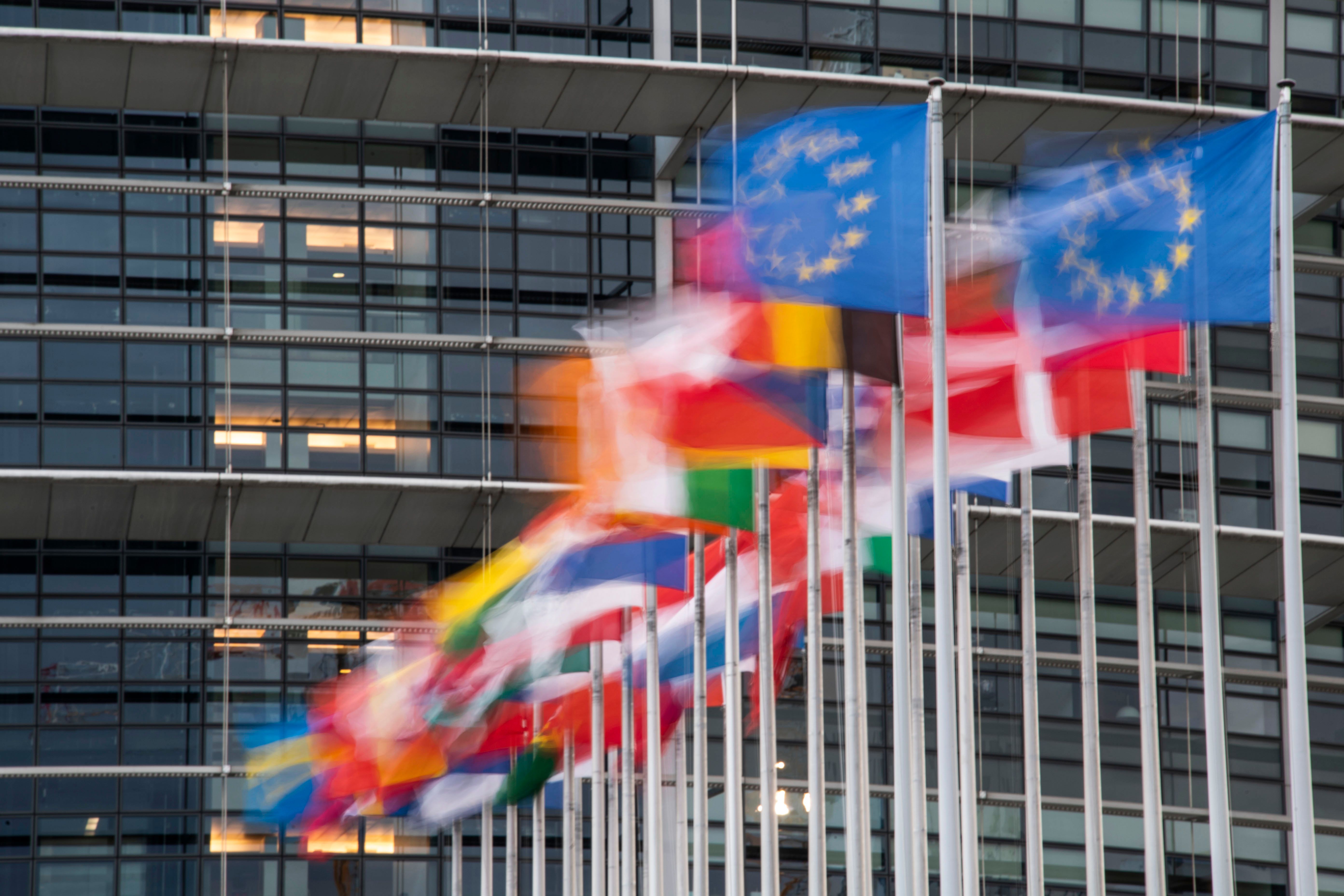 bendera Negara anggota UE di Parlemen Eropa, Belgia