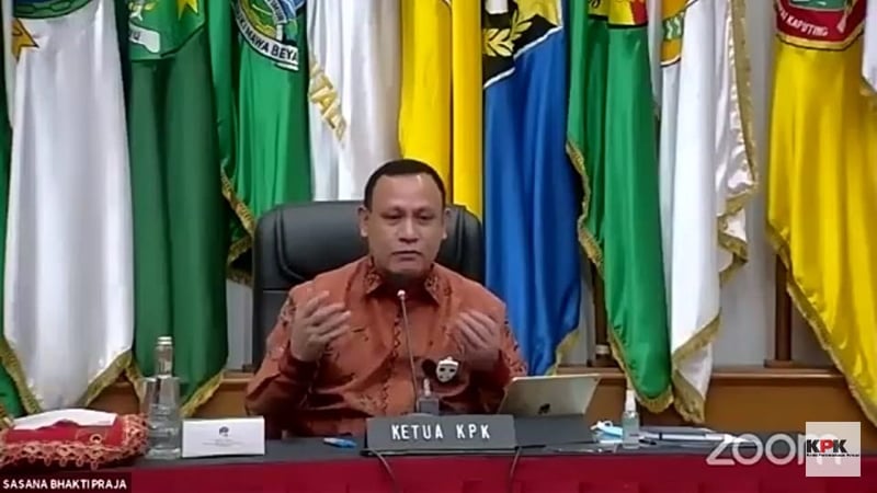 Ketua KPK Firlii Bahuri