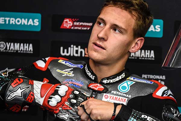 Pembalap Petronas Yamaha SRT Fabio Quartararo 