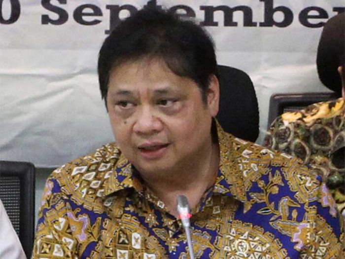 Menteri Koordinator (Menko) Bidang Perekonomian Airlangga Hartarto. 