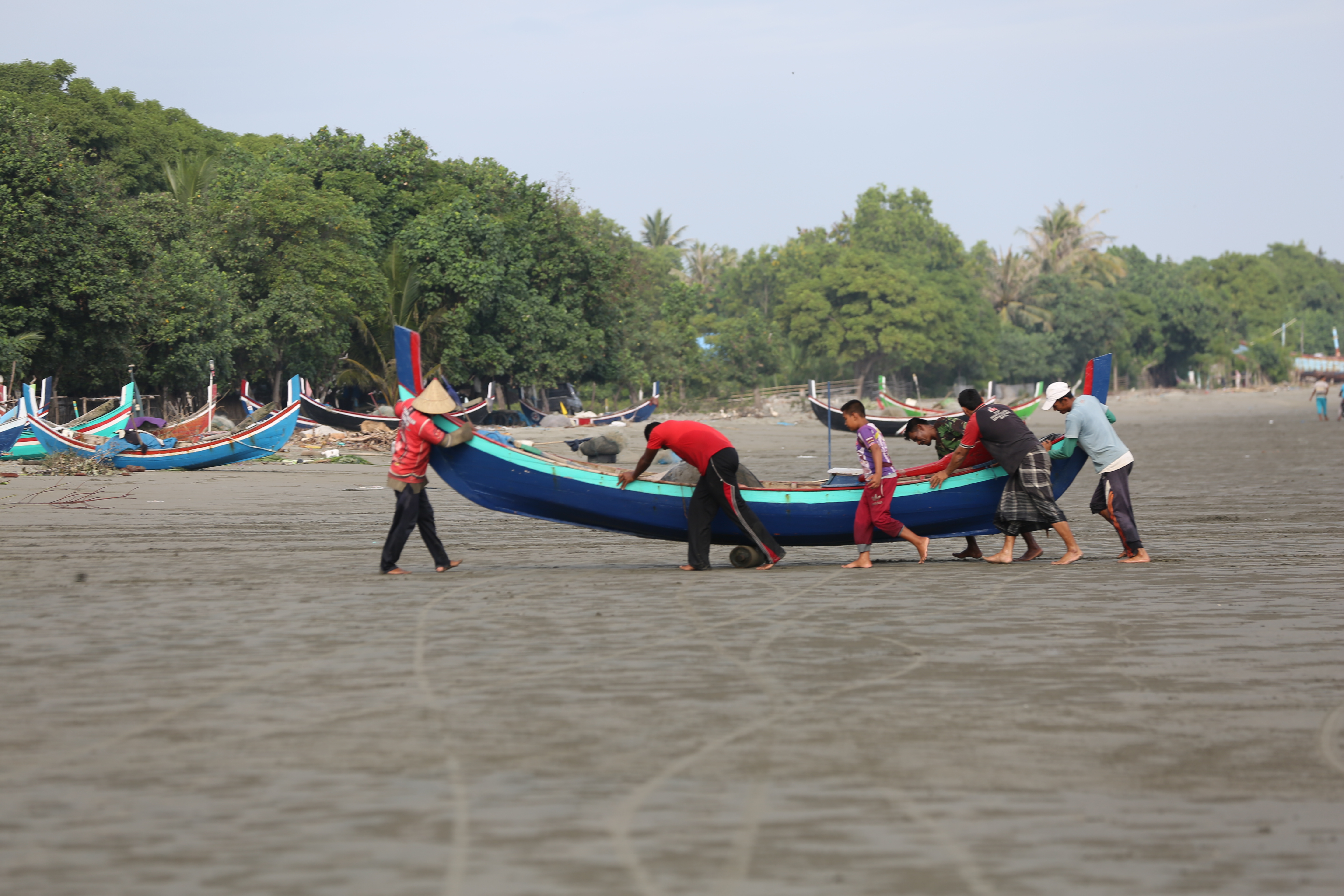 Ilustrasi pencarian korban