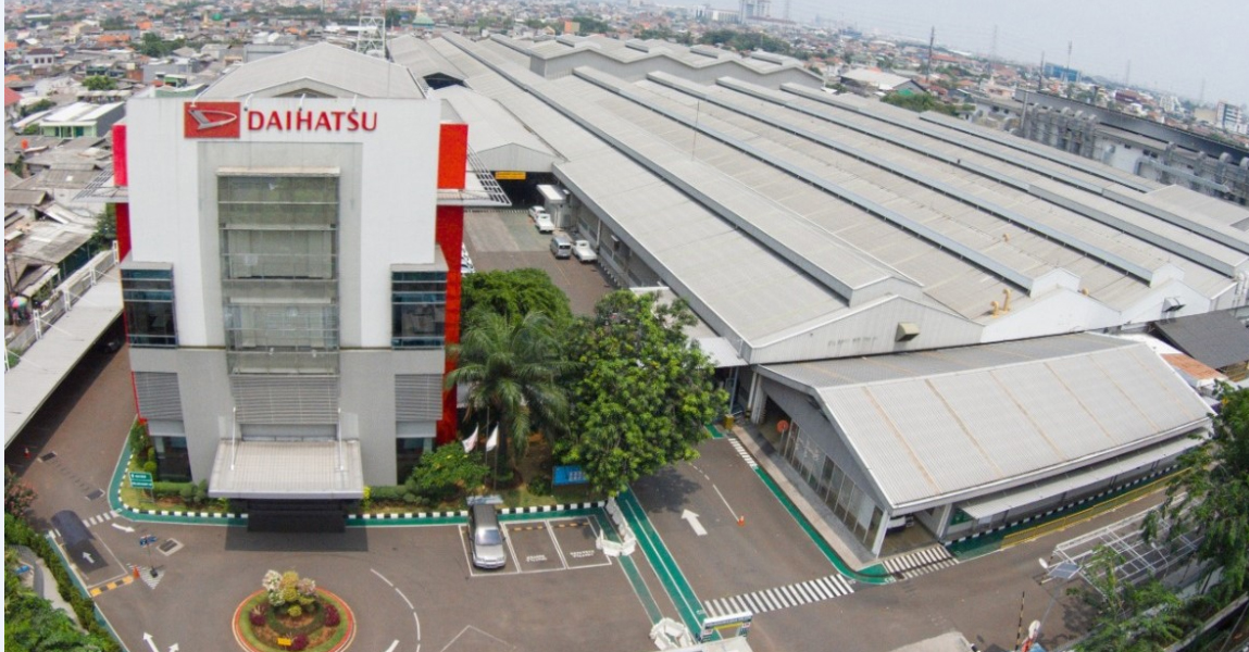 Pabrik Daihatsu di Sunter.