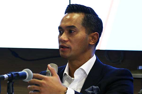 Ketua Umum PRSI Anindya Novyan Bakrie