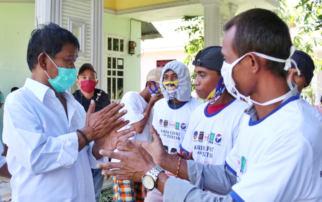 Waraga Desa Balamoa memberikan dukungan ke Rusdy Mastura di Pilgub SUlteng