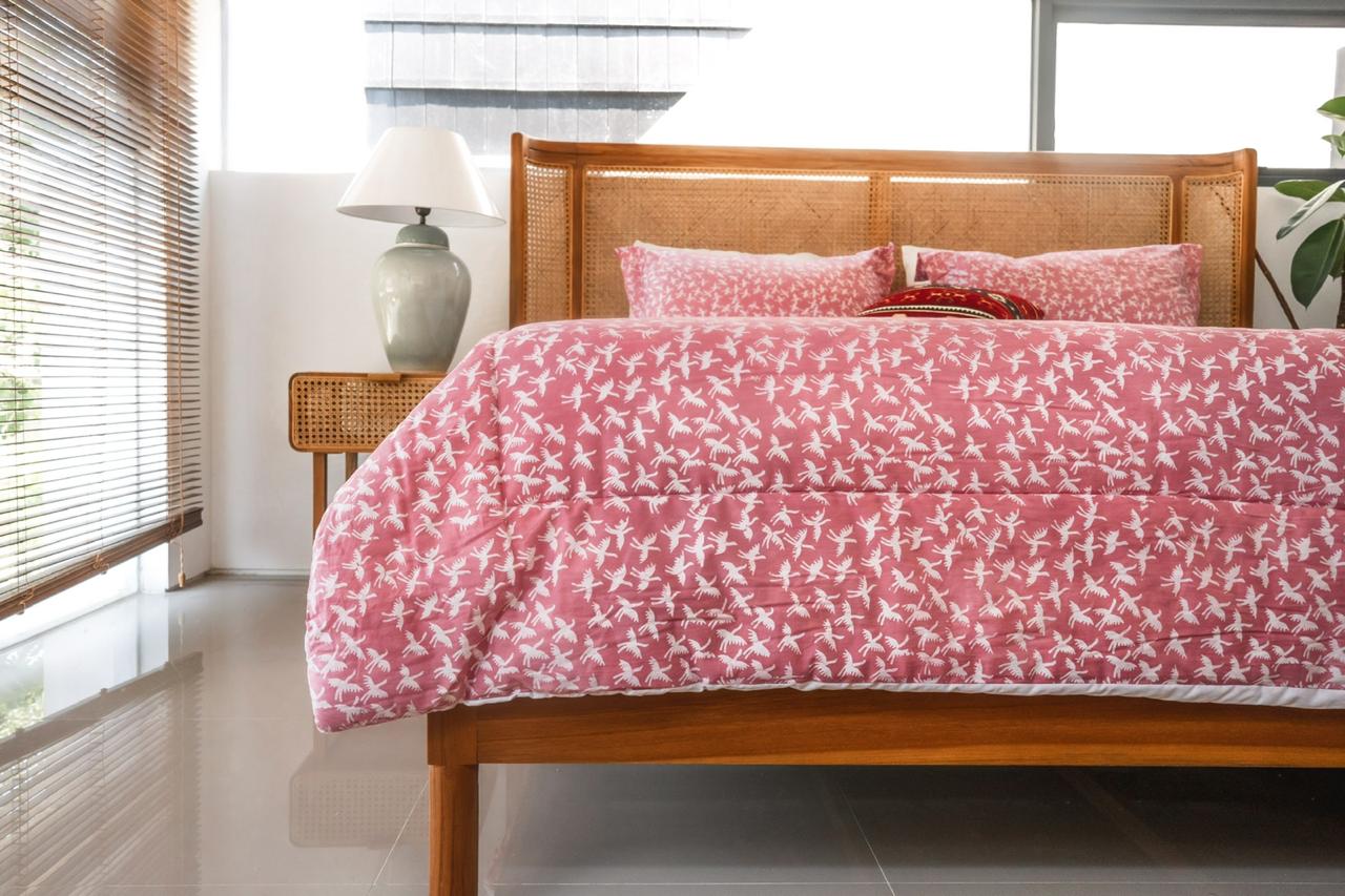 Penggunaan batik di ruang tidur