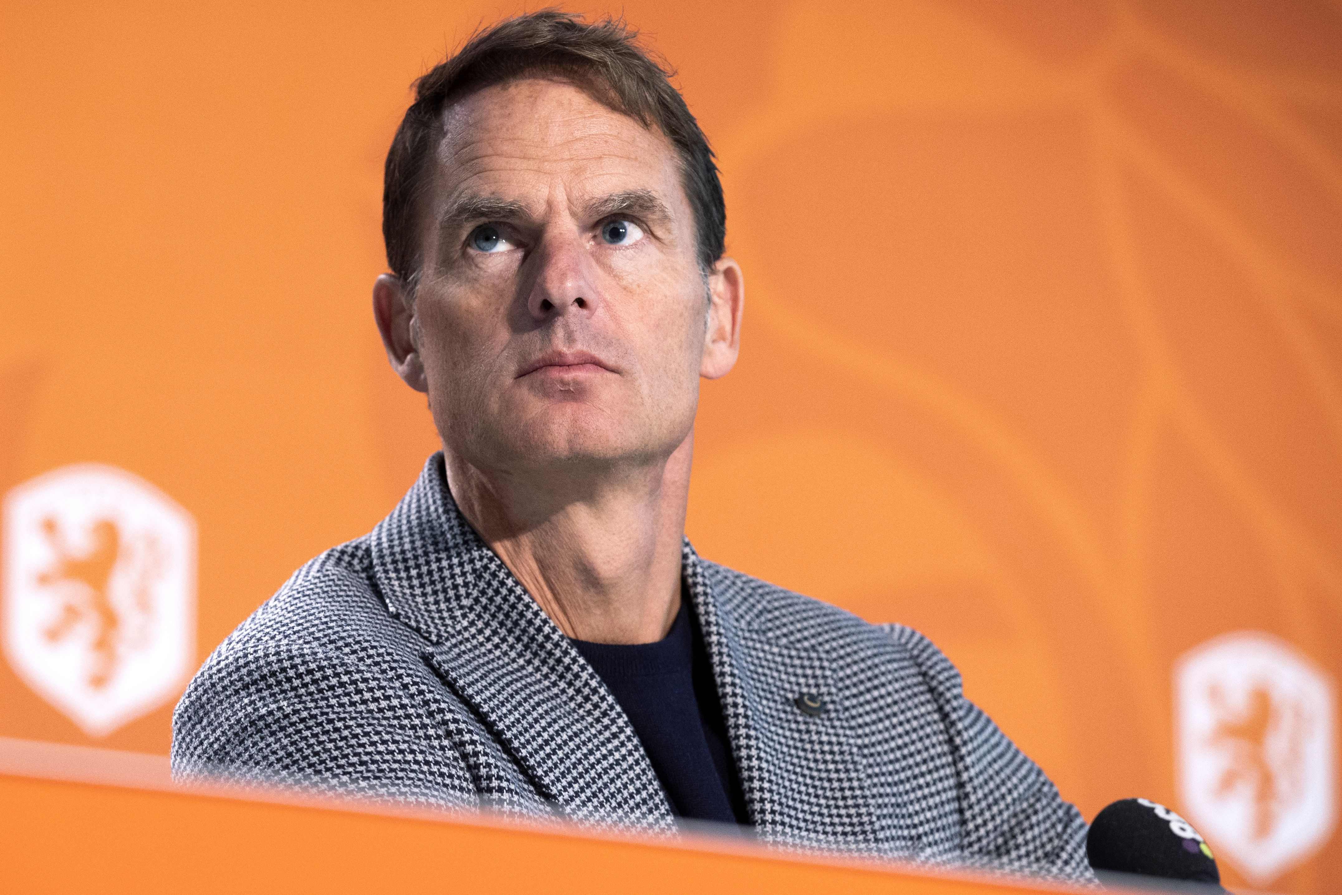 Pelatih Belanda Frank de Boer