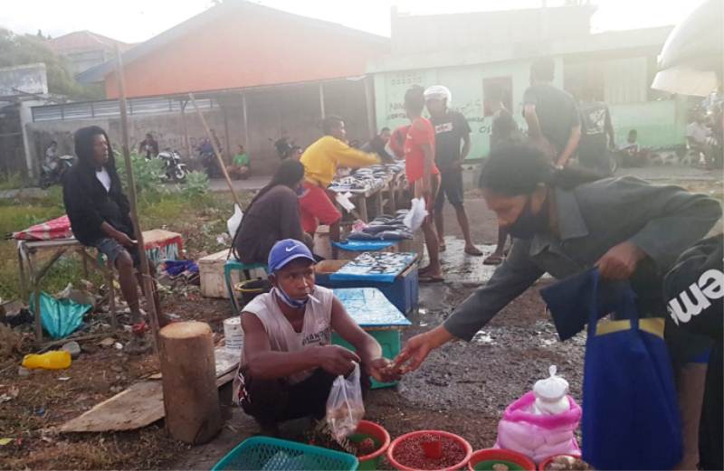 Kembali ke zona hijau, kegiatan ekonomi di Kabupaten Sikka kembali berdenyut.