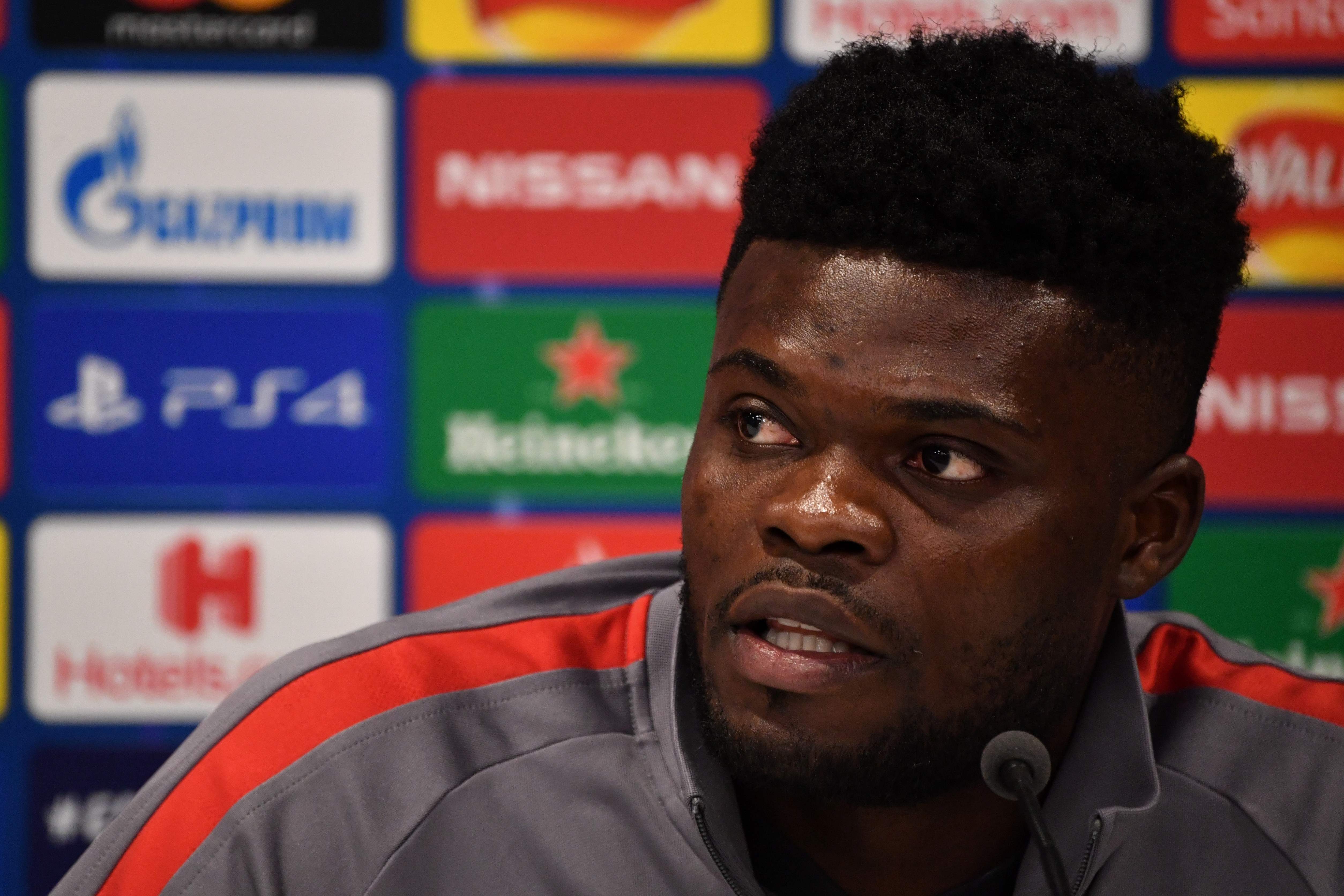 Thomas Partey menjadi rekruran anyar Arsenal. Pemain asal Ghana itu ditebus the Gunners dari Atletico Madrid.