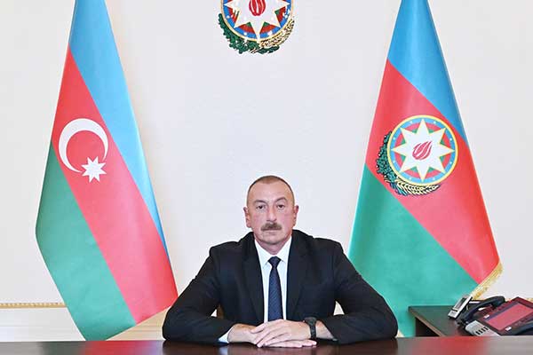 Presiden Azerbaijan Ilham Aliyev