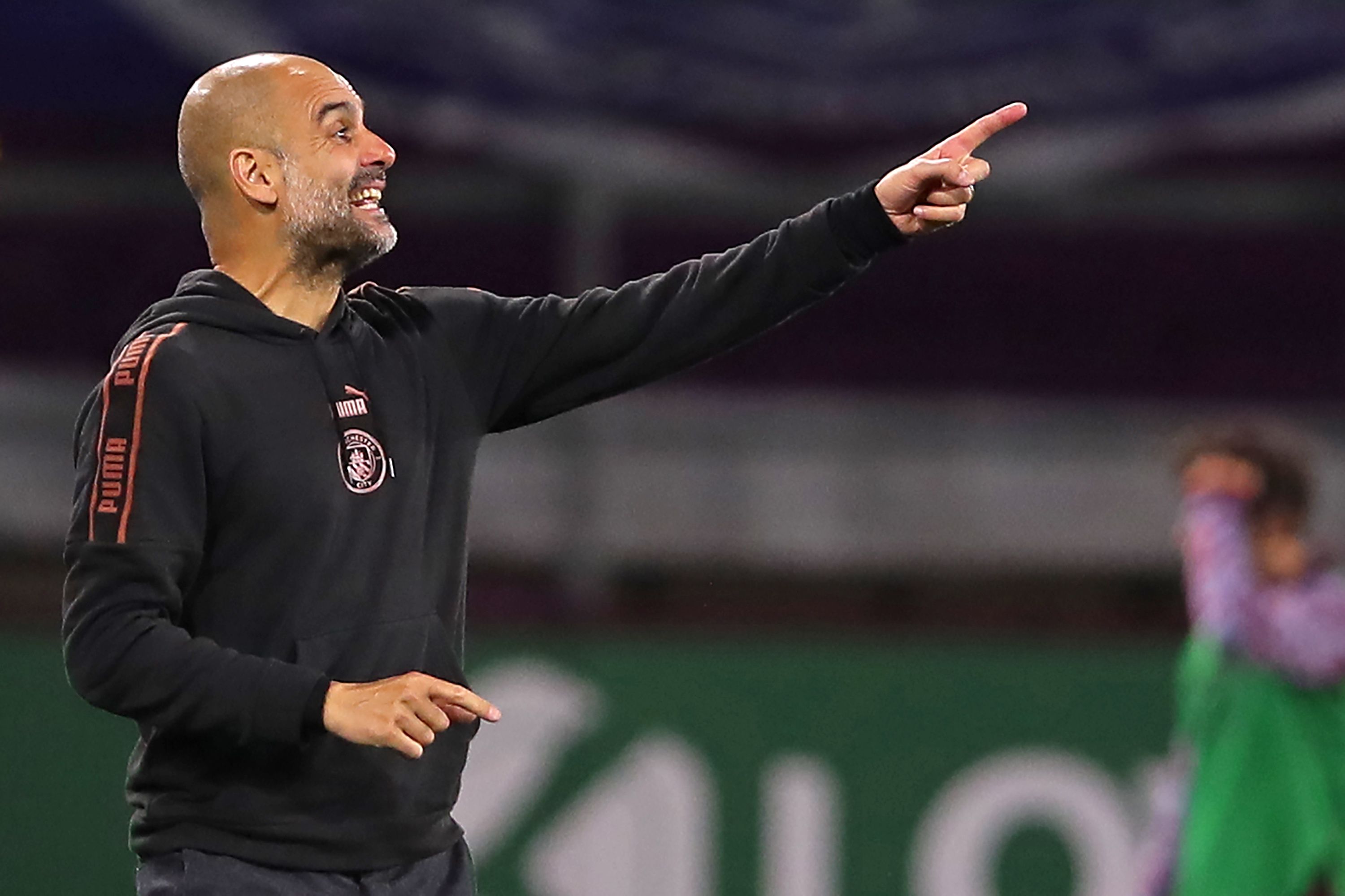 Manajer Manchester City Pep Guardiola