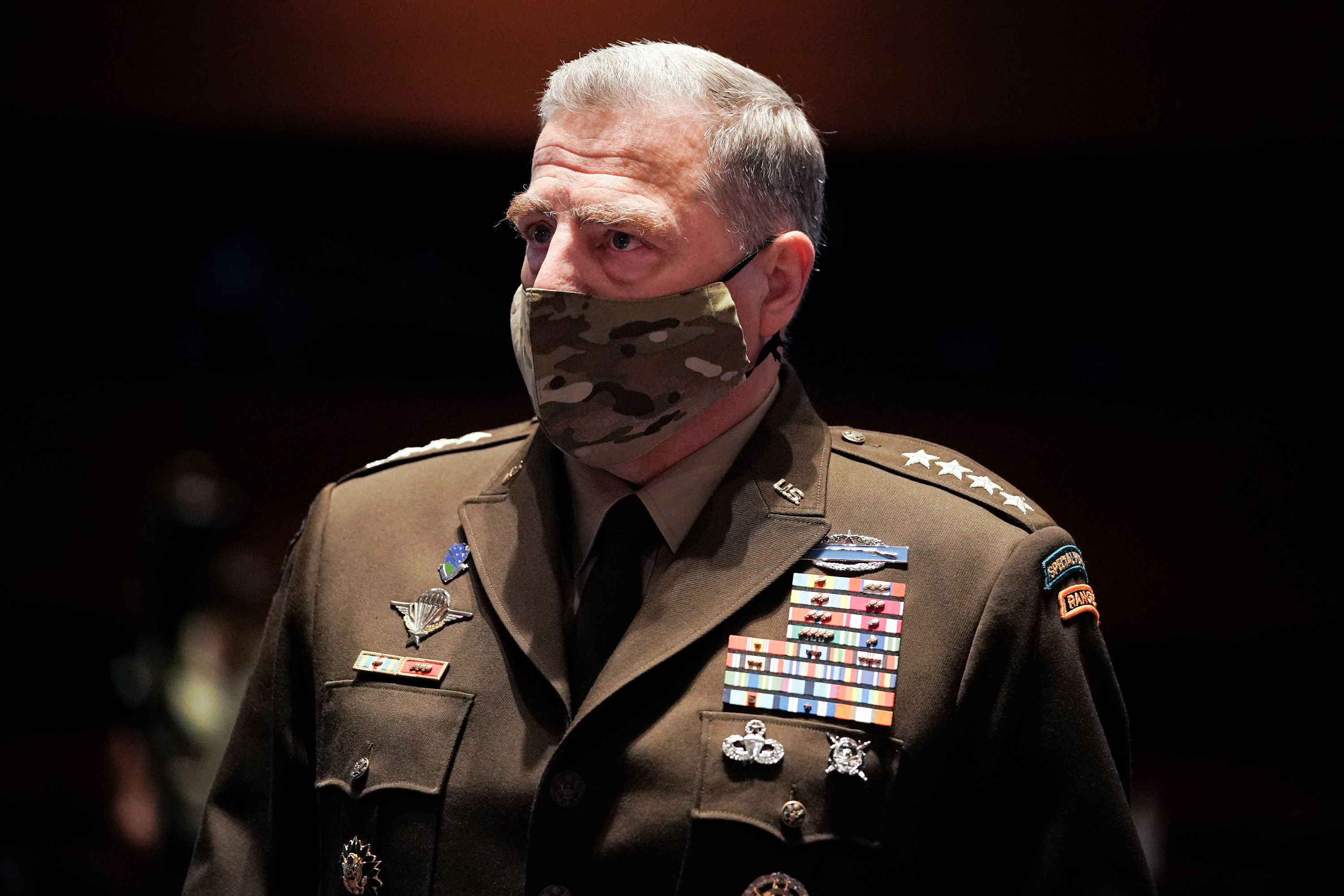 Chairman of the Joint Chiefs of Staff Army General Mark Milley