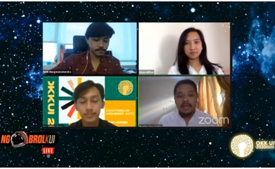 Orientasi Kehidupan Kampus Universitas Indonesia 2020: Kontribusi Memberi Arti