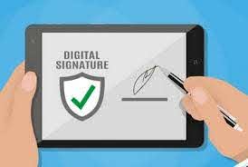 Ilustrasi Tanda Tangan Elektronik 