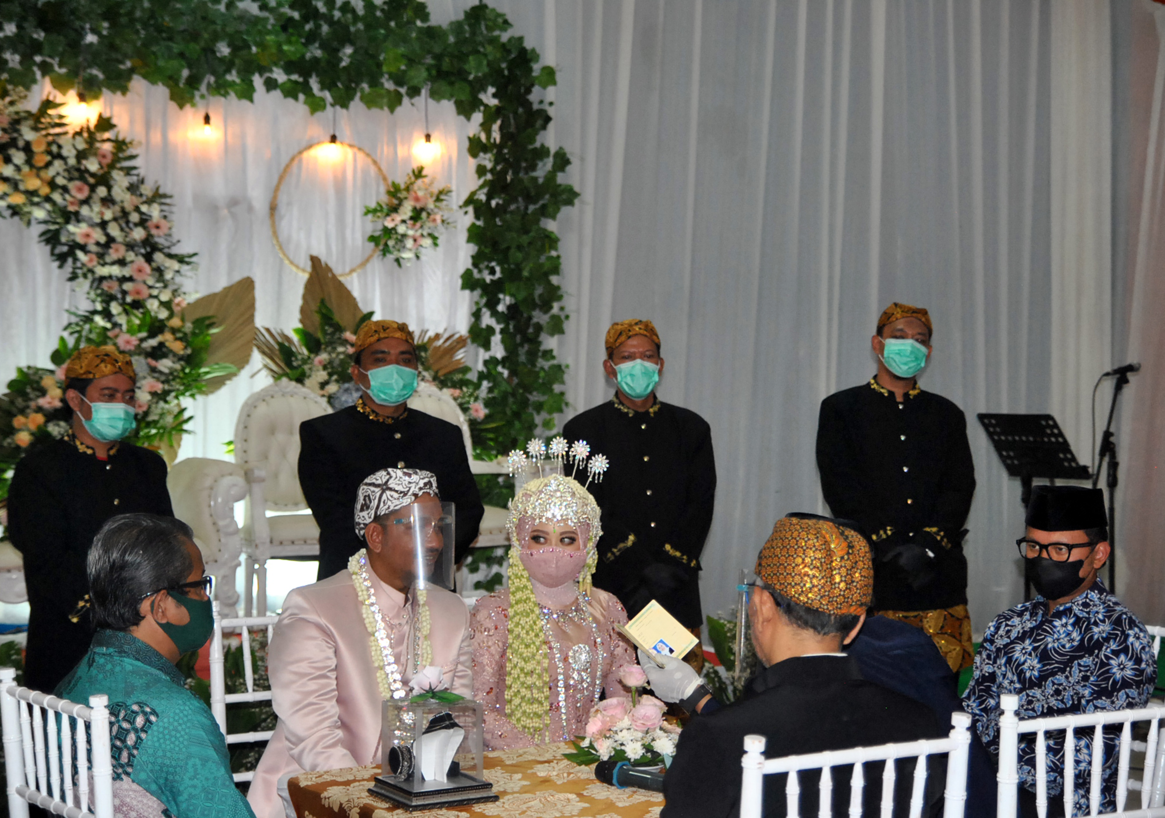 Ilustrasi akad nikah