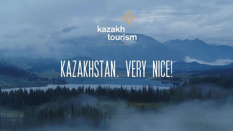 Iklan pariwisata yang menggunakan slogan dari film Borat produksi Badan Pariwisata Kazakhstan.