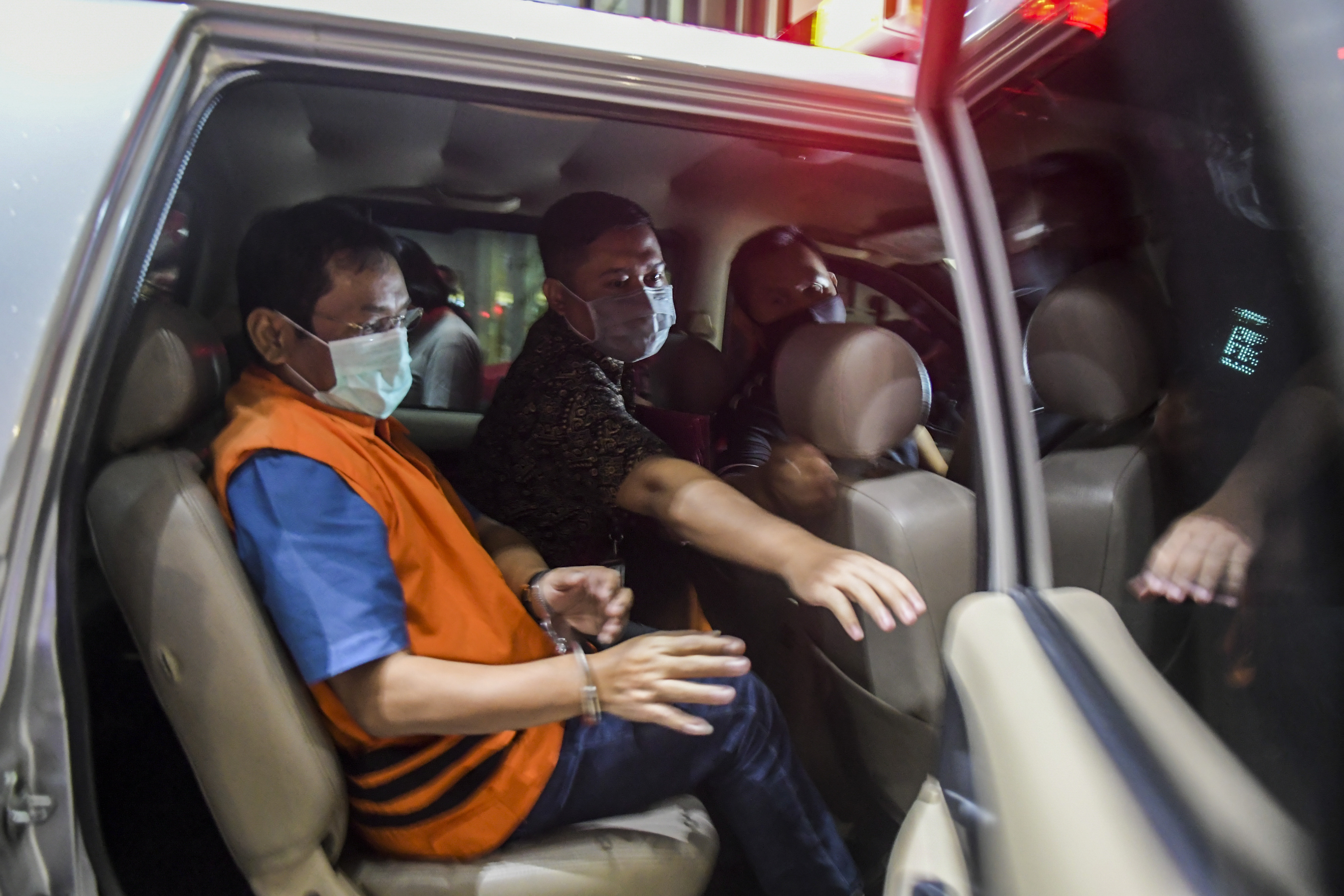 Eks Bupati Bogor Rachmat Yasin, yang tejerat kasus pemotongan anggaran dan gratifikasi.