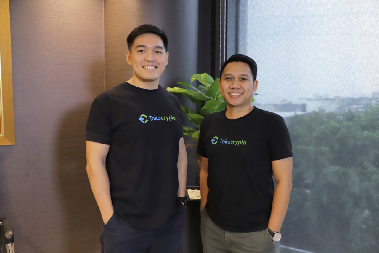Kiri, Co-Founder & CEO Tokocrypto Pang Xue Kai dan COO Tokocrypto Teguh Kurniawan Harmanda.