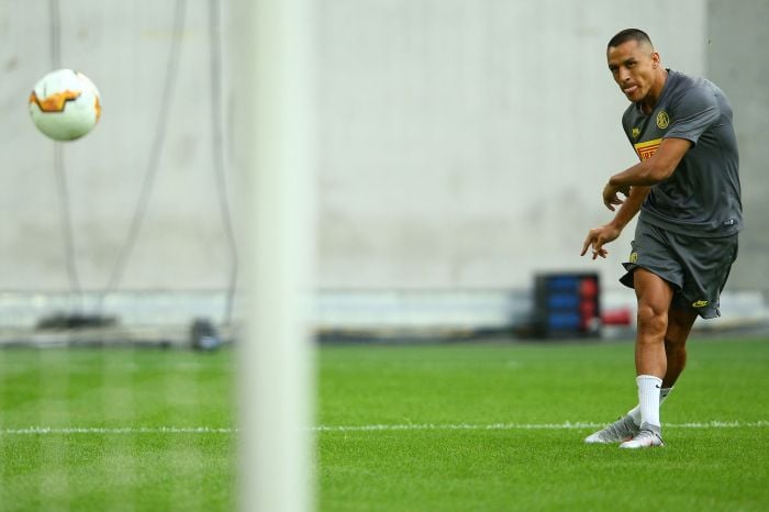 Pemain Inter Milan Alexis Sanchez  