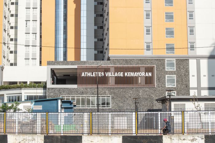 RSD Wisma Atlet khusus penanganan pasien terpapar virus korona di Jakarta.