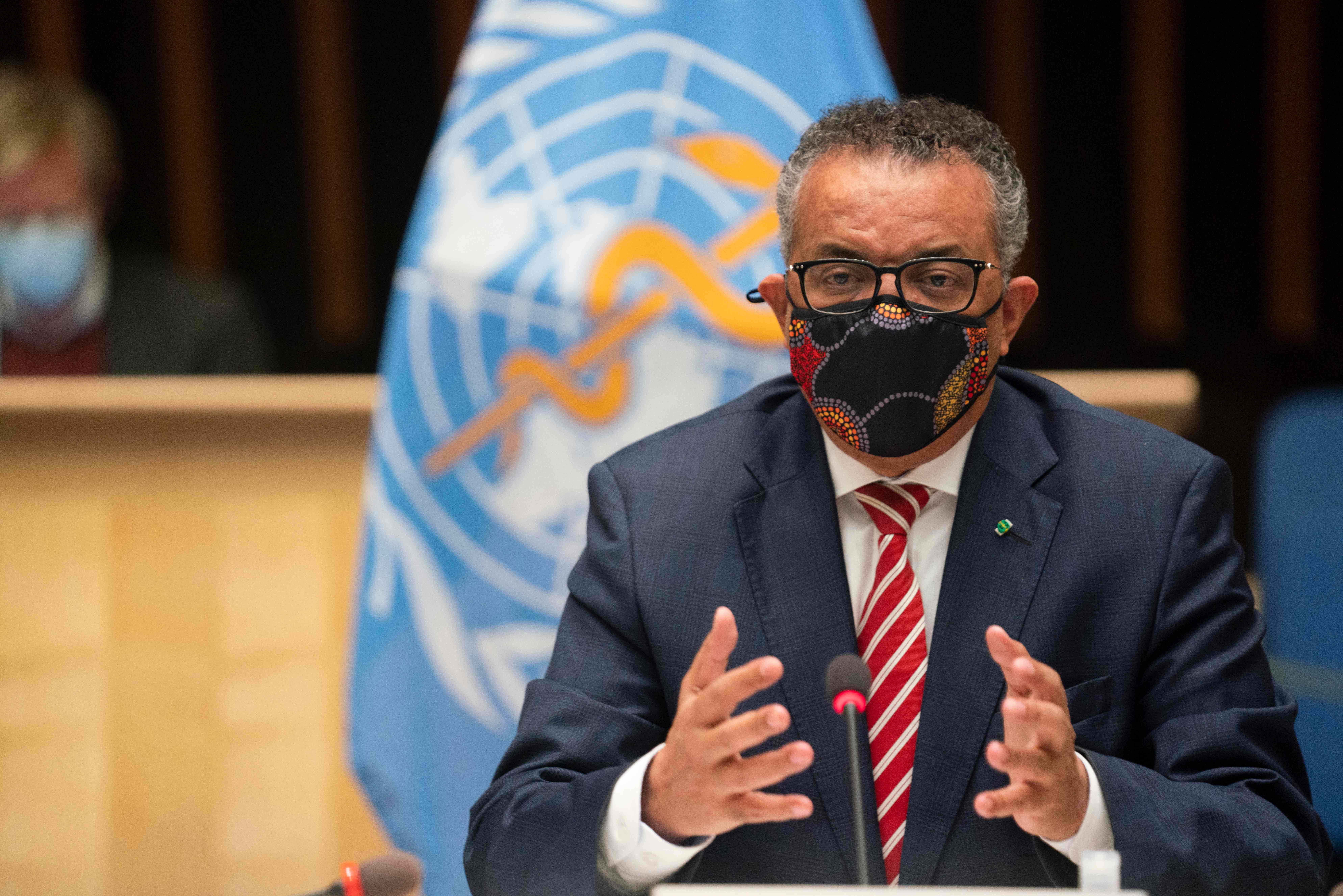 Direktur Jenderal WHO Tedros Adhanom Ghebreyesus