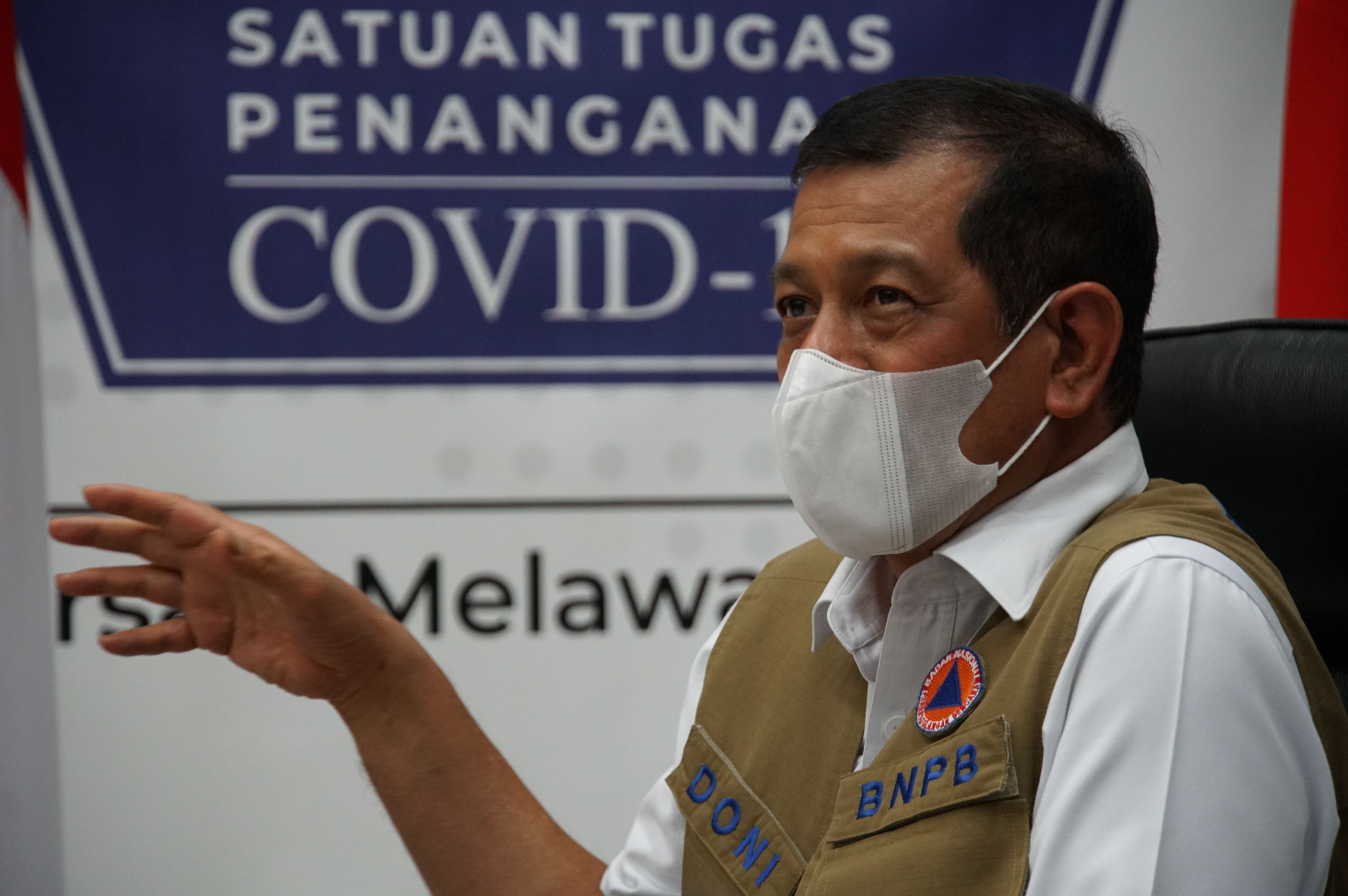 Ketua Satuan Tugas (Satgas) Penanganan Covid-19 Nasional Doni Monardo 