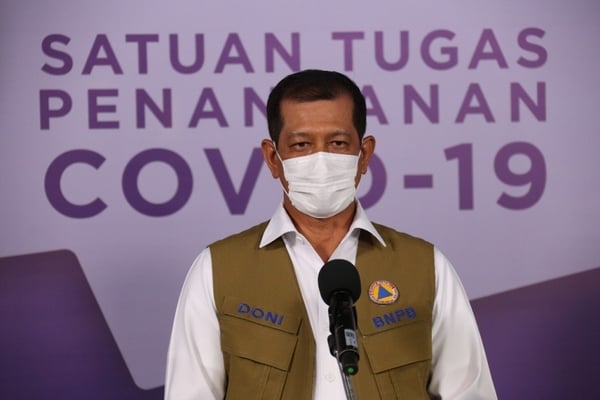 Ketua Satuan Tugas (Satgas) Penanganan Covid-19 Doni Monardo
