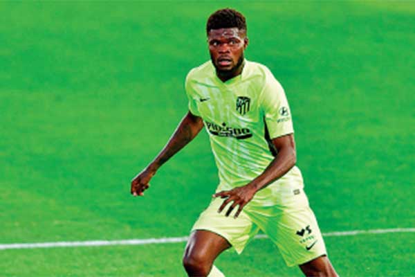 Gelandang bertahan asal Ghana Thomas Partey