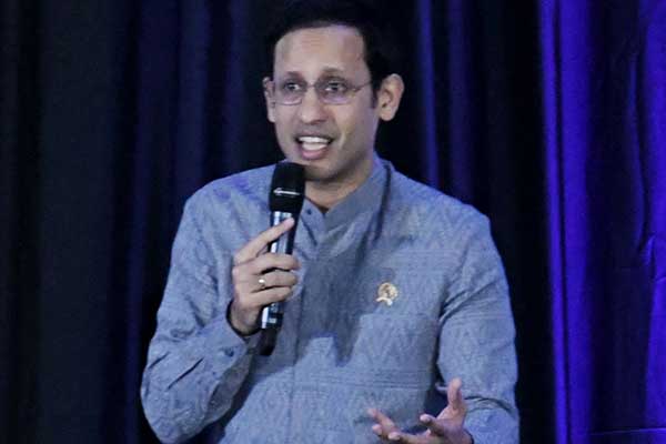Nadiem Anwar Makarim, Menteri Pendidikan dan Kebudayaan.