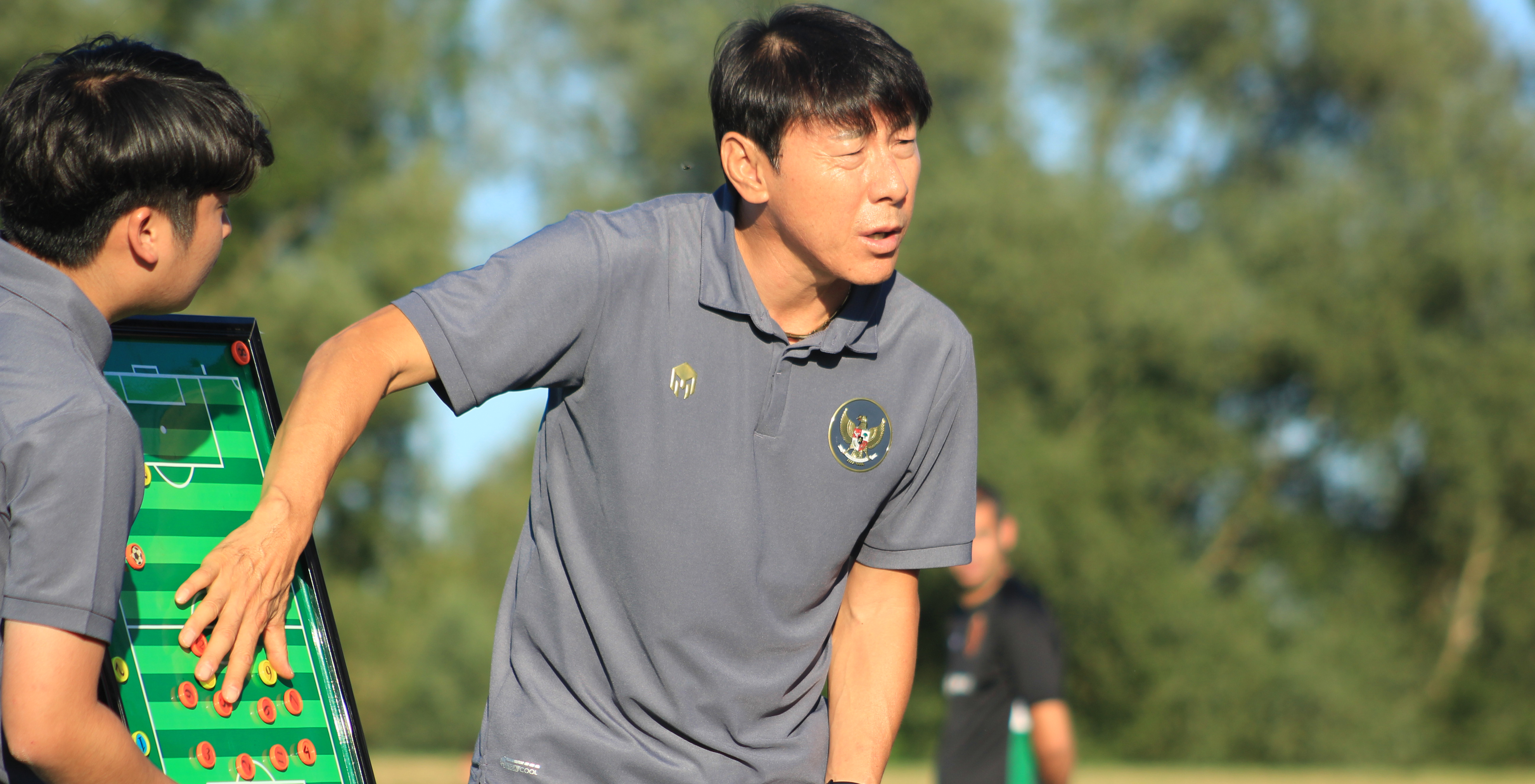 Pelatih timnas Indonesia U-19 Shin Tae-yong