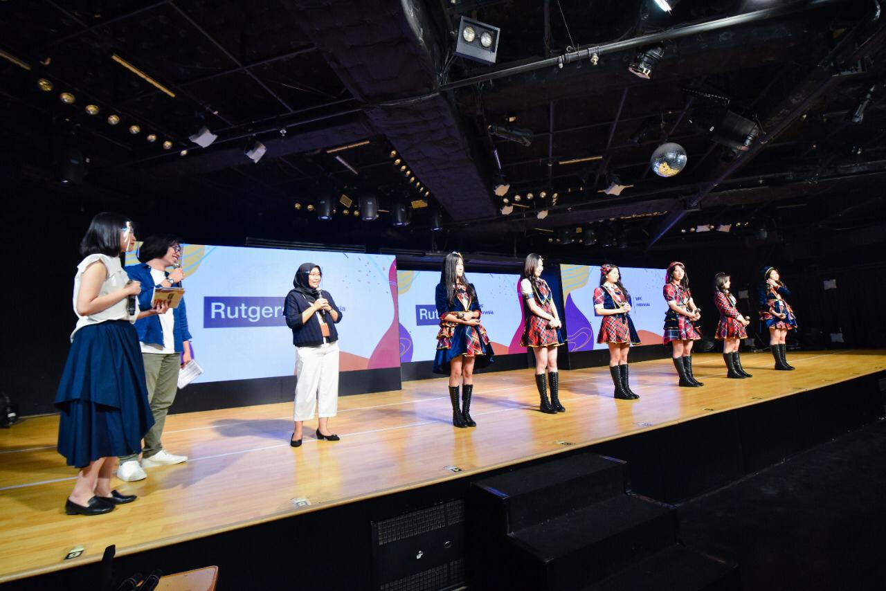 Perayaan pencapaian program Rutgers WPF Indonesia yang disiarkan secara daring