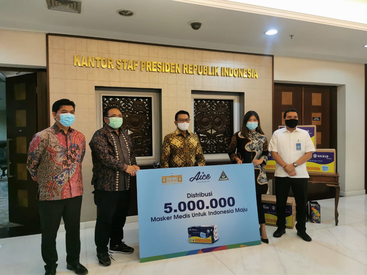 Dimulainya kampanye dan edukasi penggunaan masker