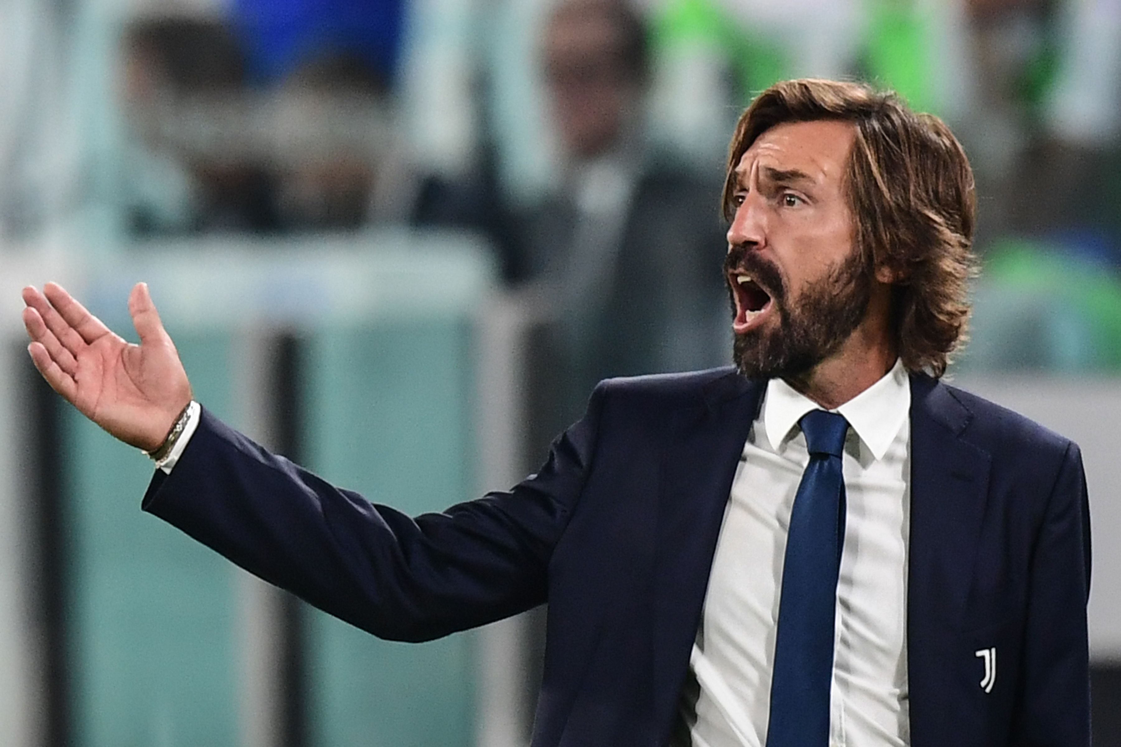 Pelatih Juventus Andrea Pirlo 