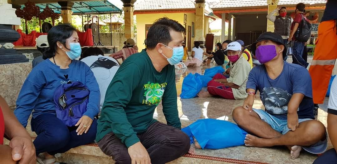 Pemerintah Kabupaten Klungkung merealisaikan bantuan langsung tunai (BLT) tahap I. . 