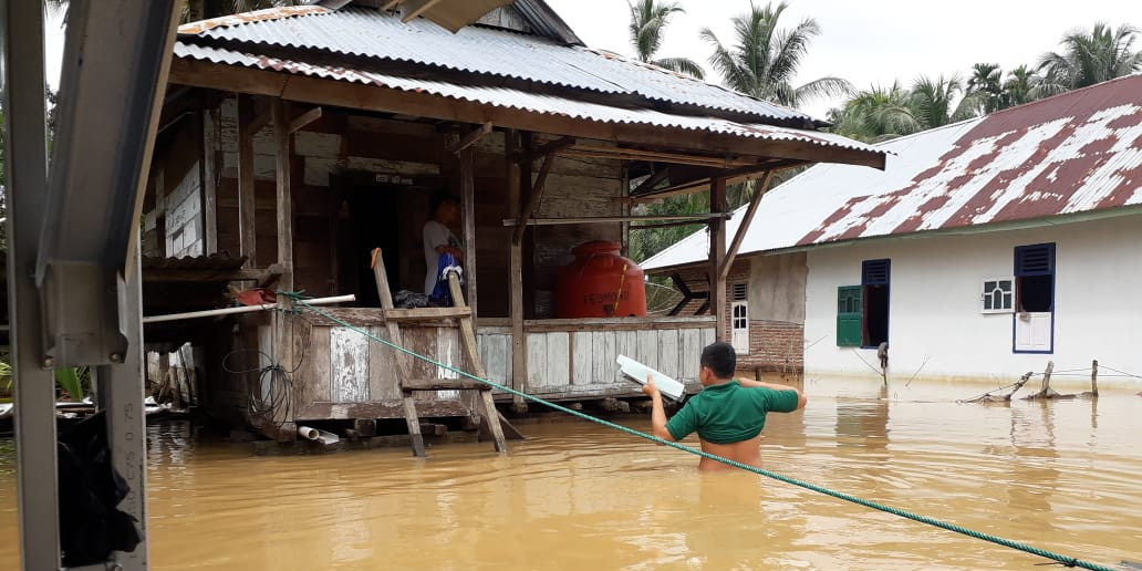 Banjir Susulan Terjang Bengkulu, 225 Jiwa Mengungsi