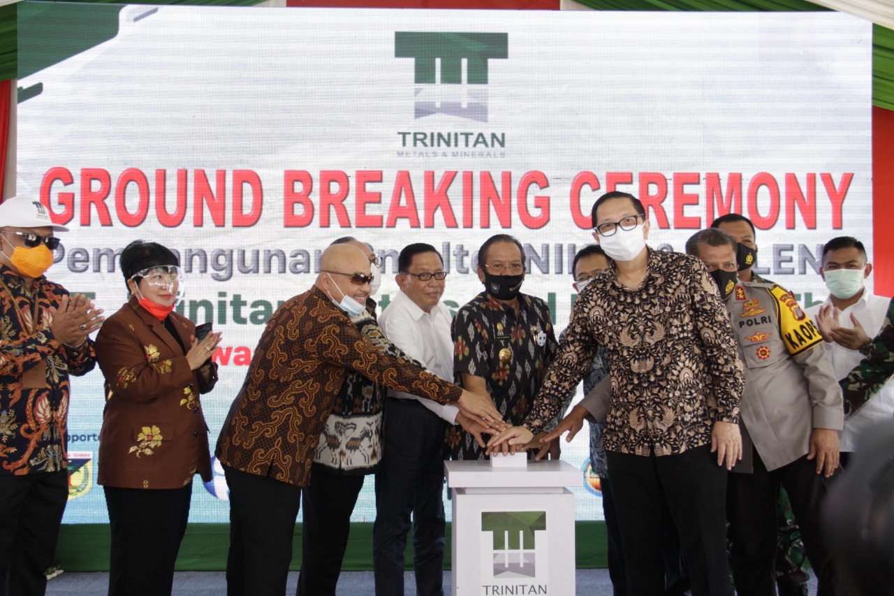 TMM  Ground Breaking Pembangunan Smelter Nikel di KEK Palu