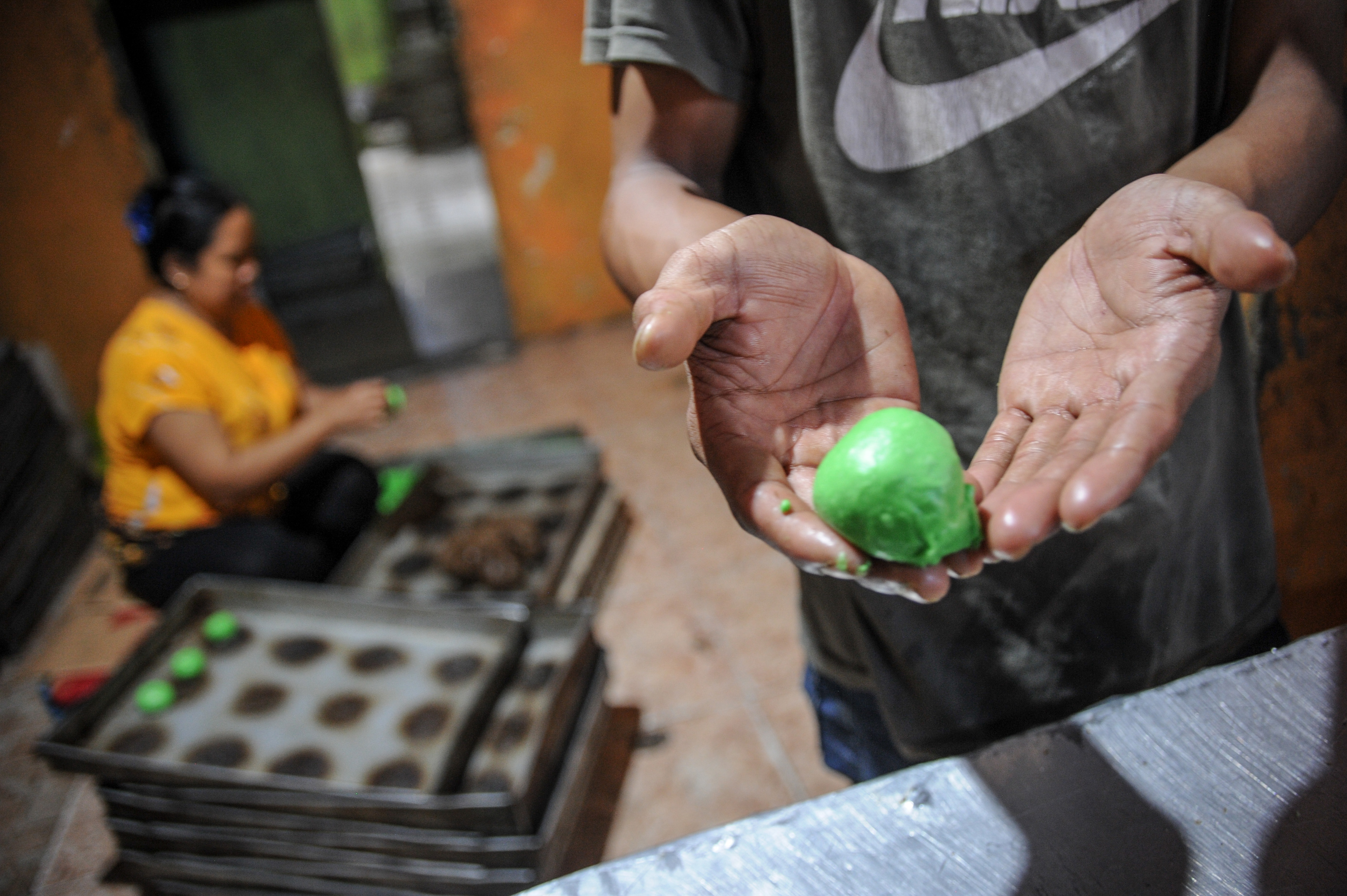 Pelaku UKM di bidang kuliner pembuatan roti di Bandung, jawa Barat