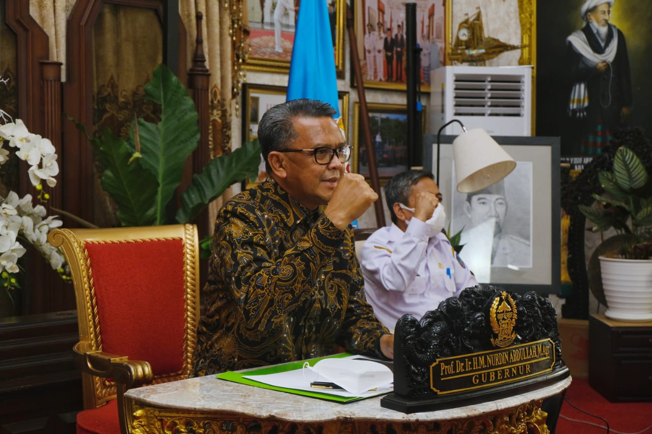 ubernur Sulsel, Nurdin Abdullah tetap bersyukur meski pinjaman dana PEN tidak 50% disetujui pemerintah pusat.