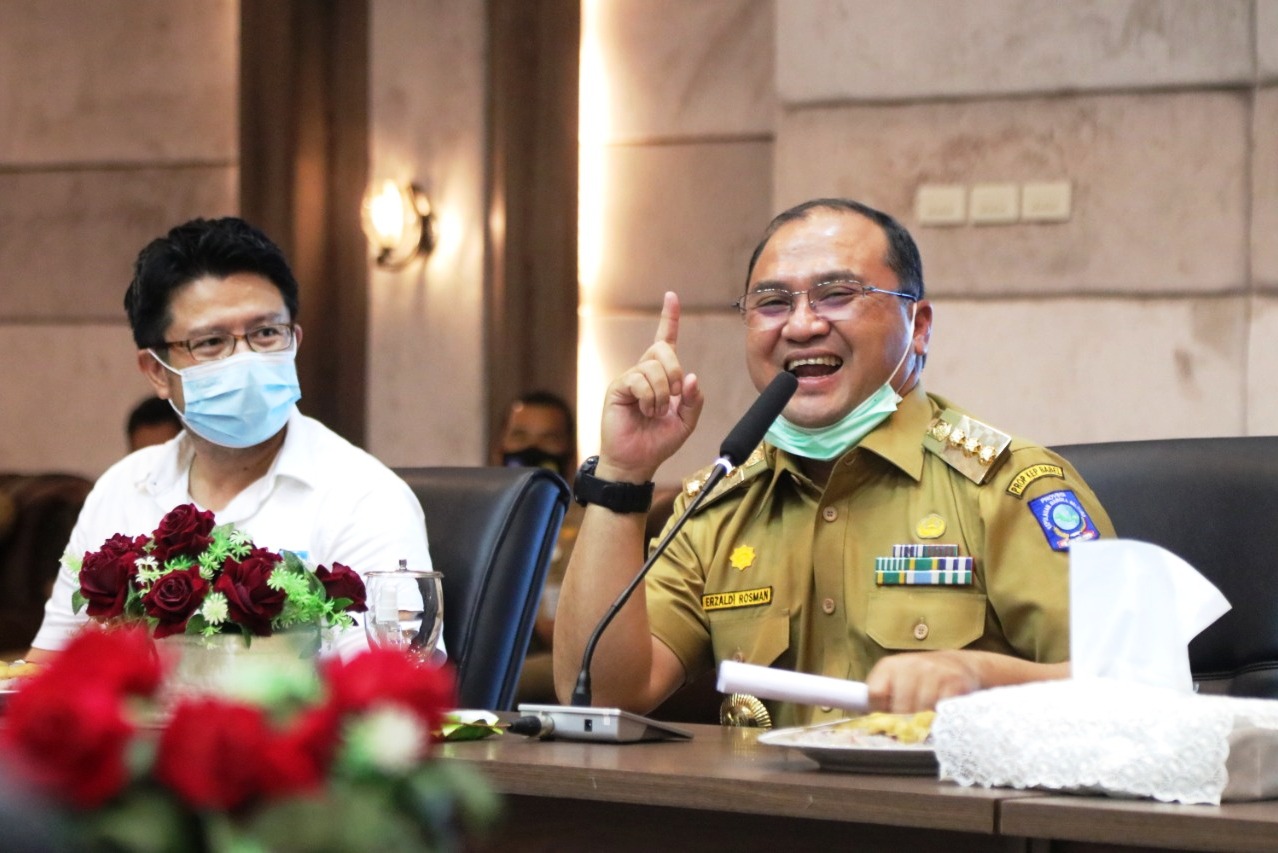 Gubernur Babel Erzaldi Rosman.