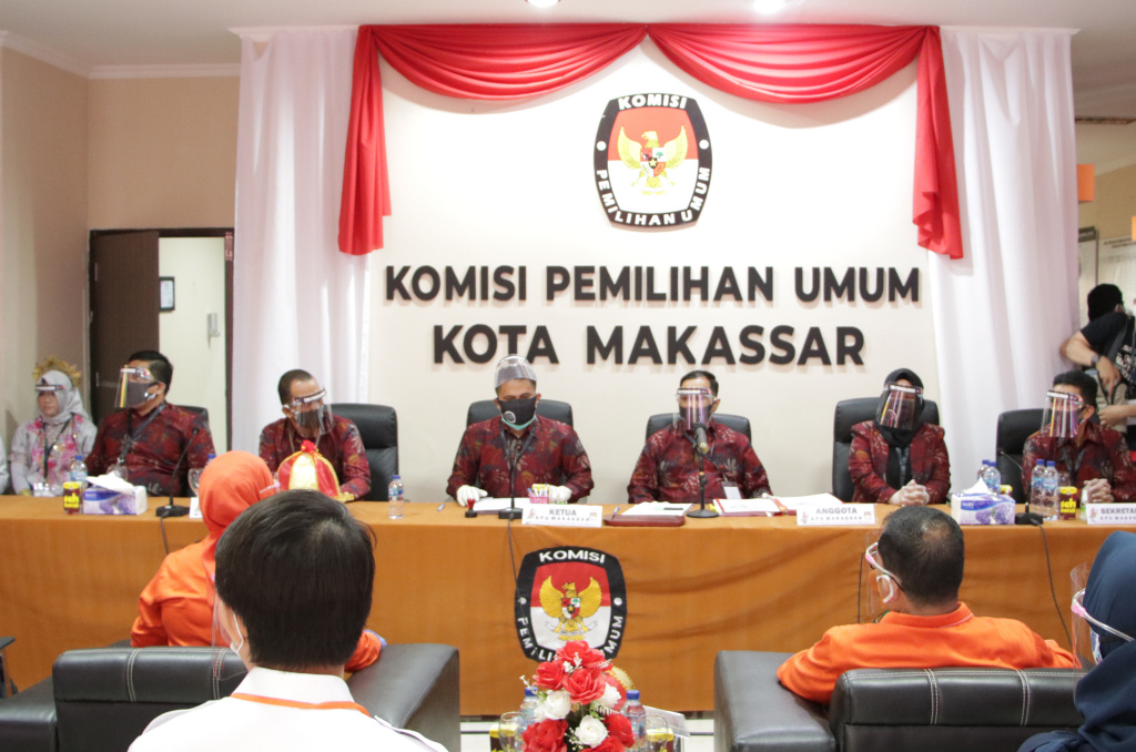 Rapat KPU Kota  Makassar