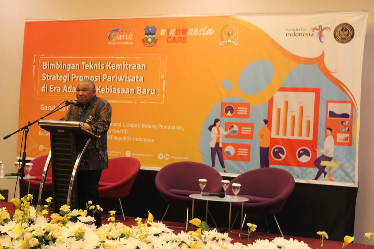 Direktur Pemasaran Regional I, Deputi Bidang Pemasaran Kemenparekraf/Baparekraf, Vinsensius Jemadu.