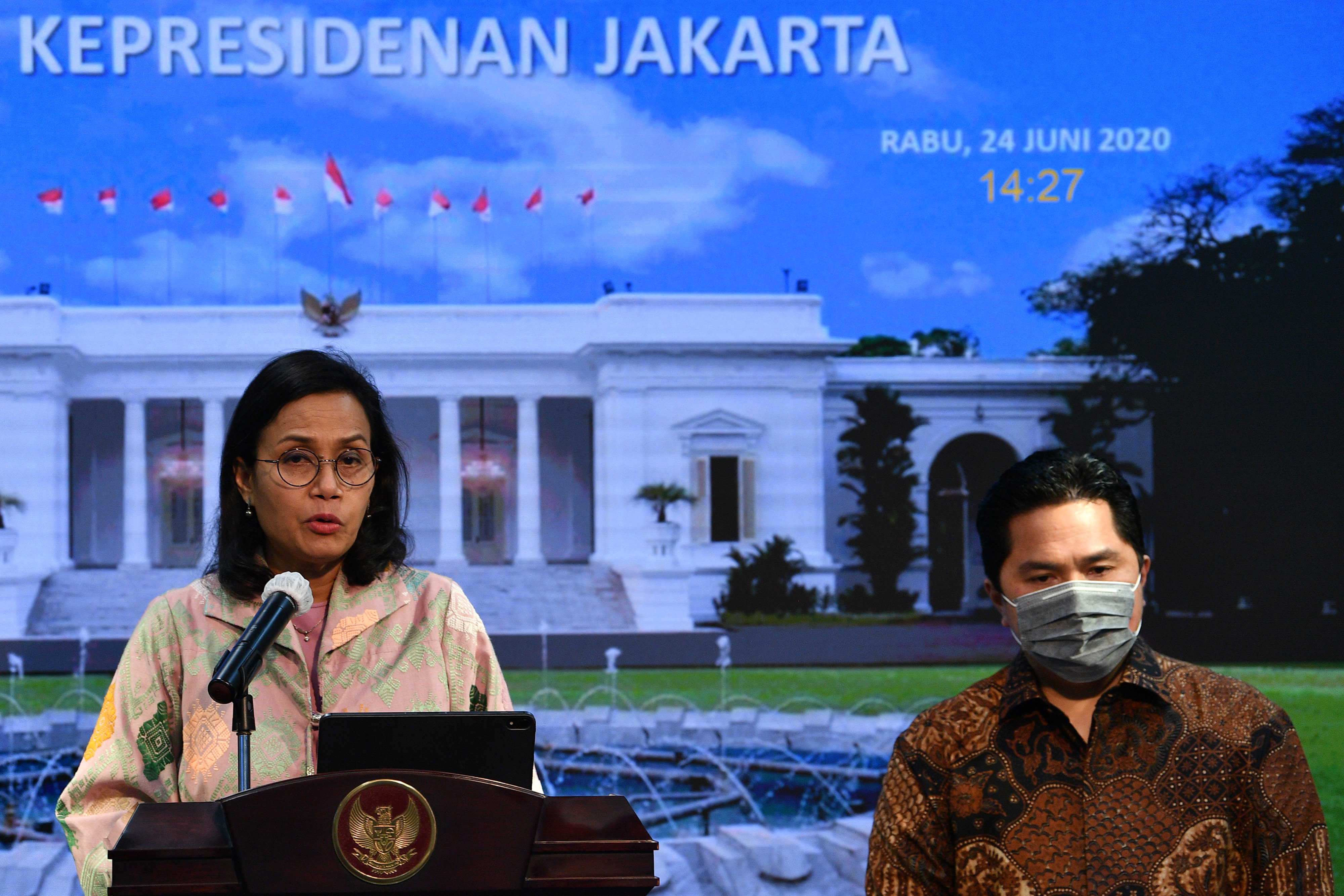 Menteri Keuangan Sri Mulyani