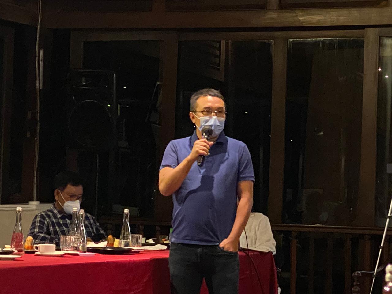 Sadikin Aksa dalam silaturahmi bersama Pengprov IMI