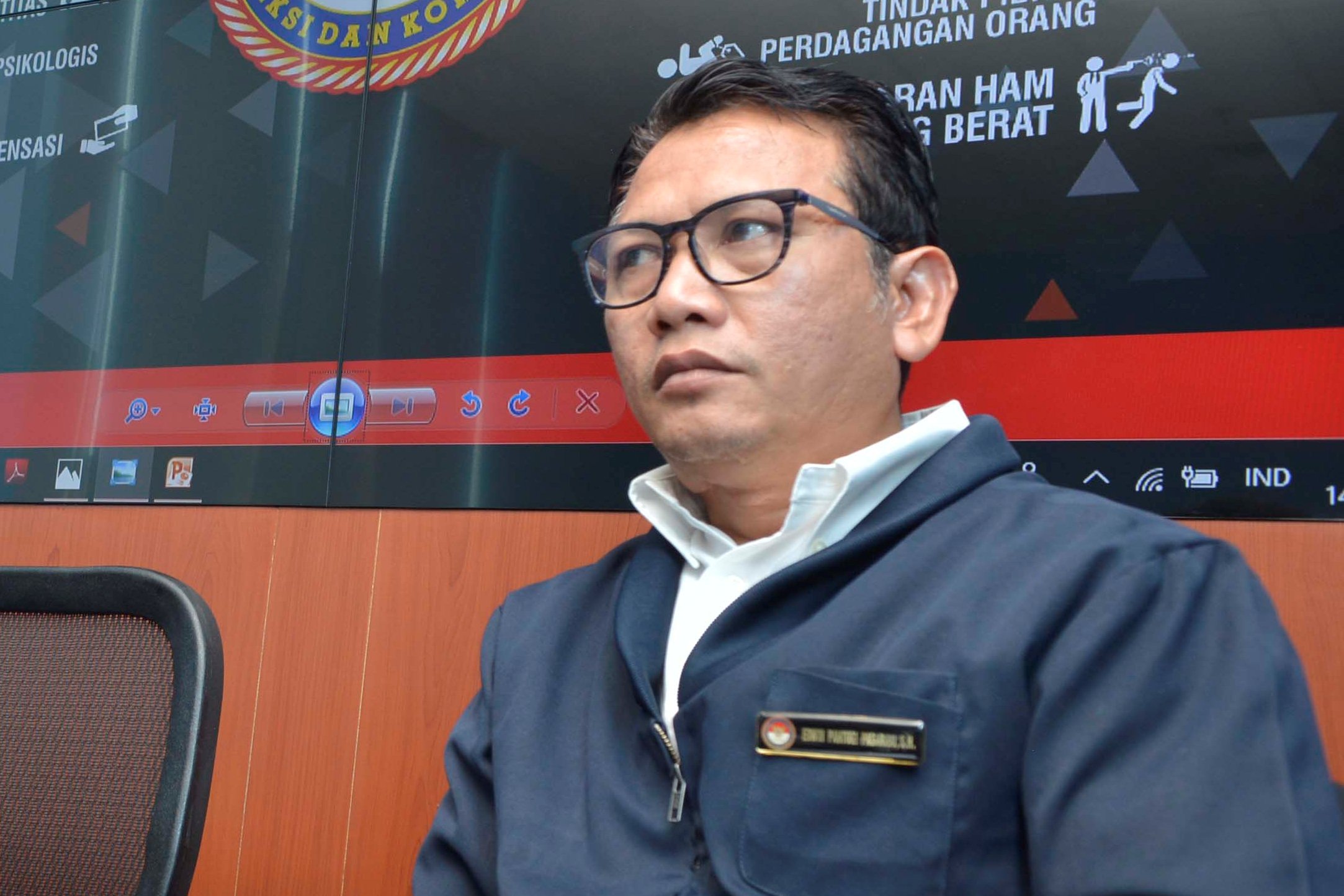 Wakil Ketua LPSK Edwin Partogi Pasaribu