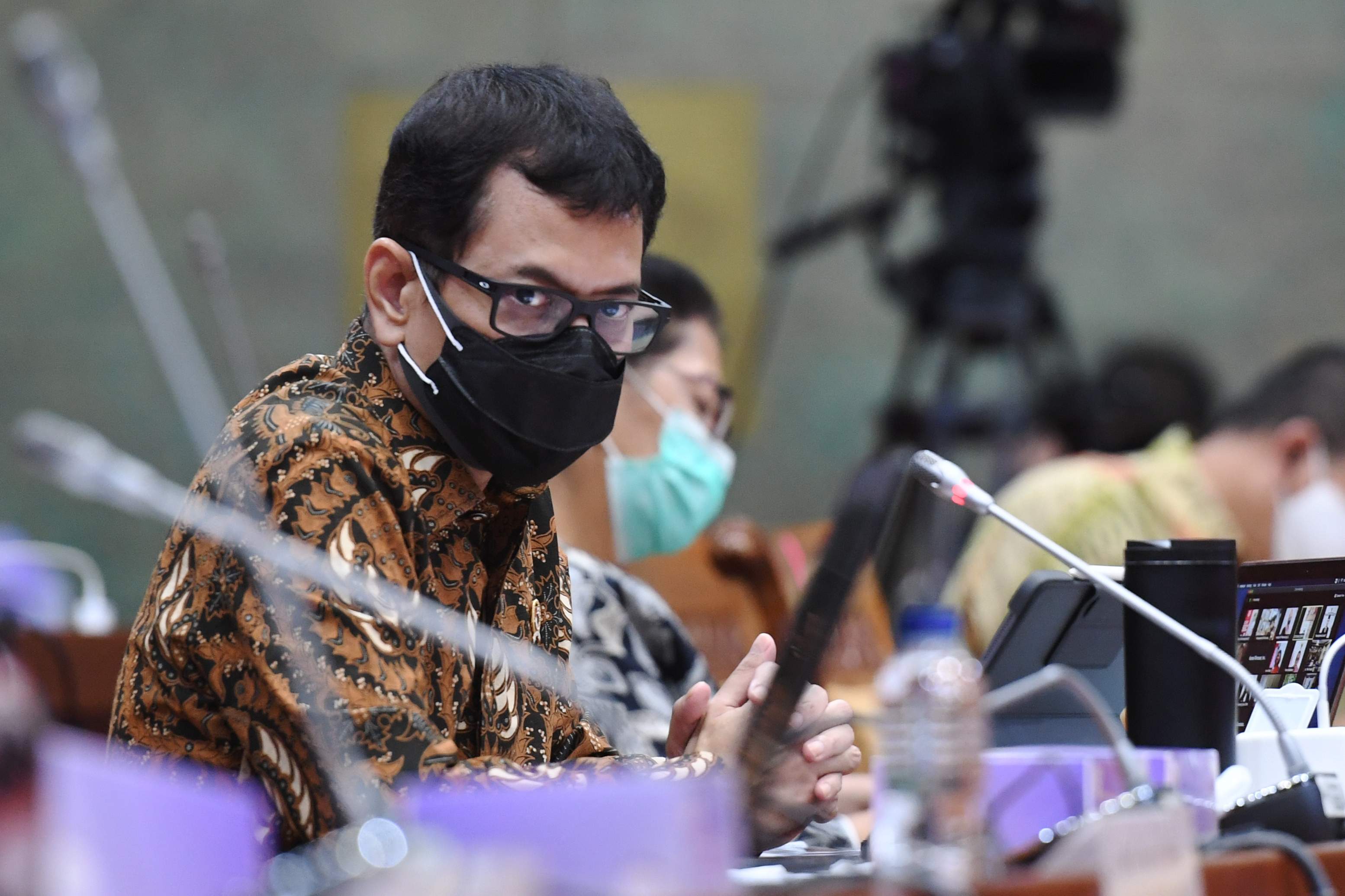 Menteri Pariwisata dan Ekonomi Kreatif/Kepala Badan Pariwisata dan Ekonomi Kreatif Wishnutama Kusubandio