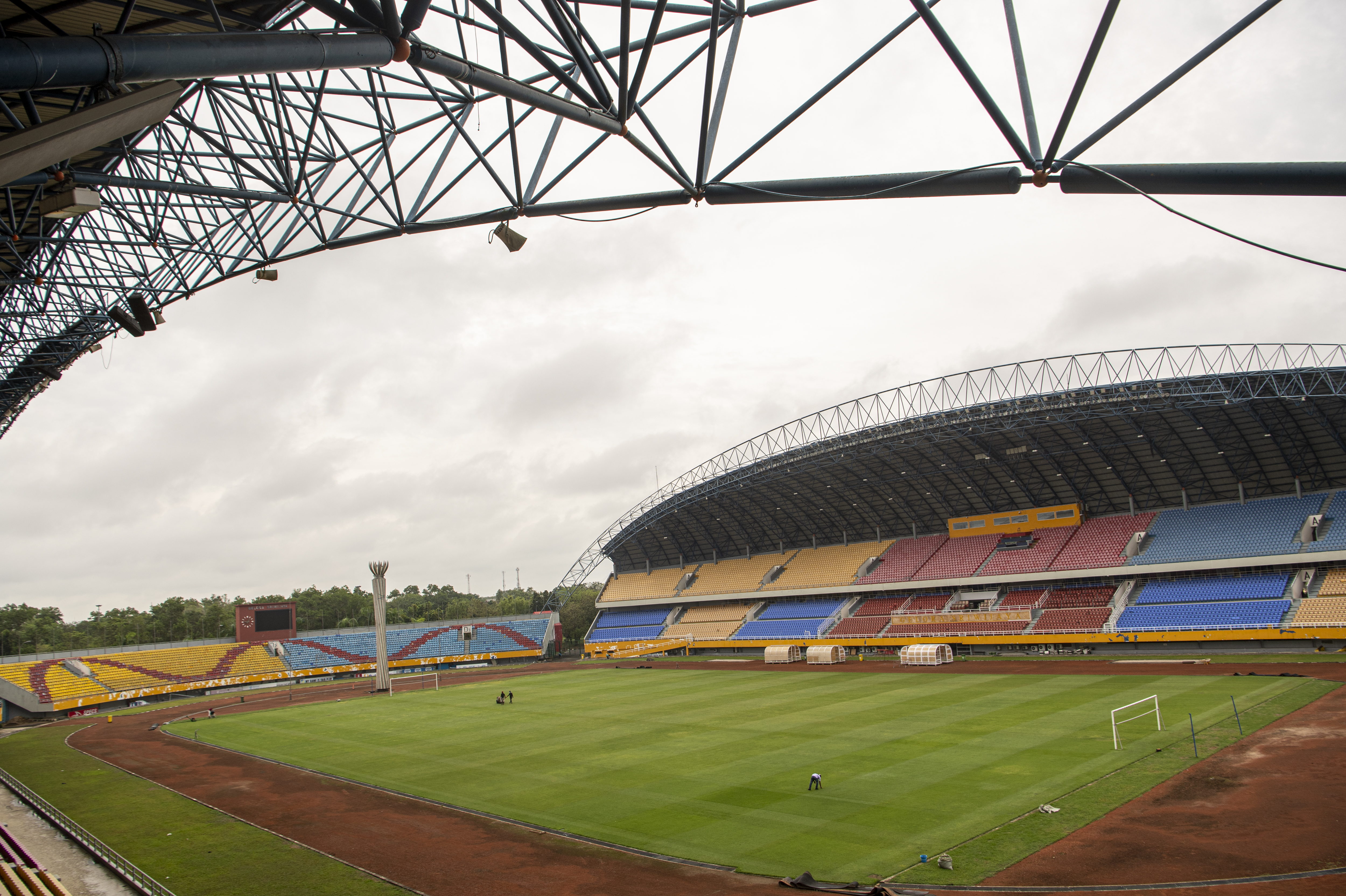 Stadion Gelora Sriwijaya Jakabaring (GSJ) yang diproyeksikan sebagai salah satu venue piala dunia u-20