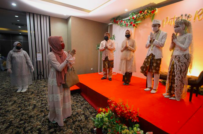 Ilustrasi Resepsi Pernikahan