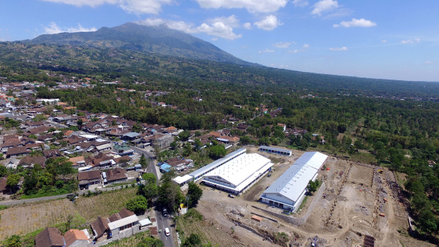 Pasar Cepogo terbaru yang tuntas dibangun dengan anggaran Rp33 miliar, dan tinggal menunggu peresmian.