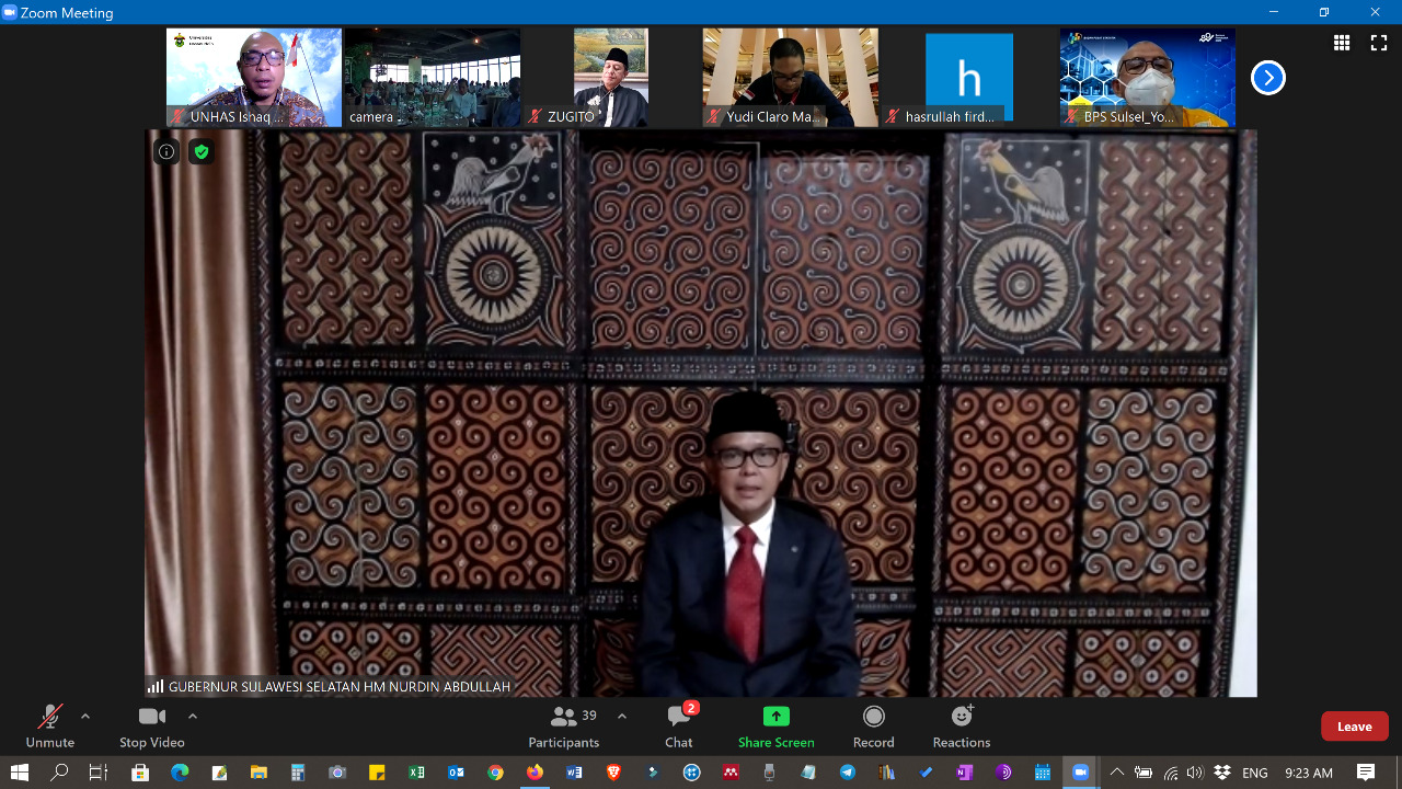 Sulsel Keluar dari Zona Merah Covid-19,  Gubernur Sulsel Nurdin Abdullah