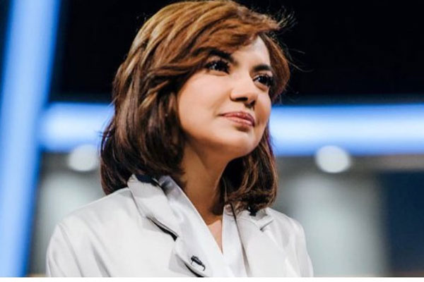  Presenter Najwa Shihab.